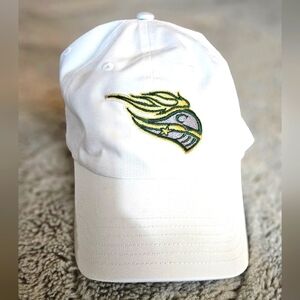 McDaniel College UA Hat White Cap with Embroidered Logo